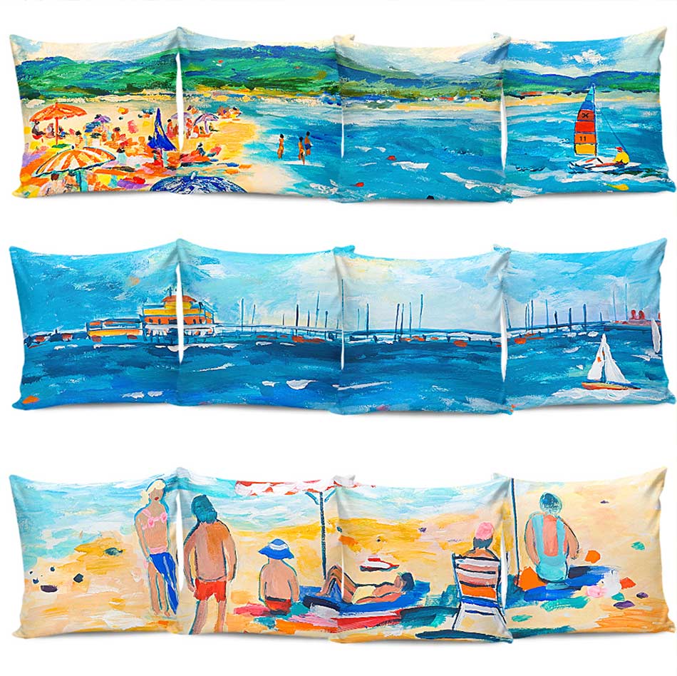 Artistic Printed Cushion Covers