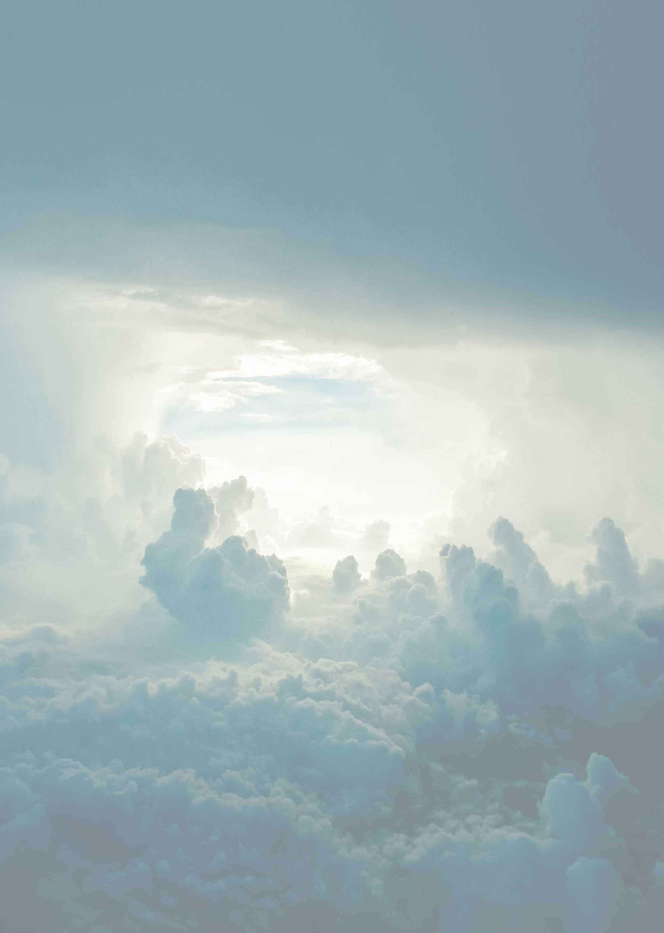 Picture yourself in the quiet sanctity above these clouds to invoke your creative spirit, peace and harmony