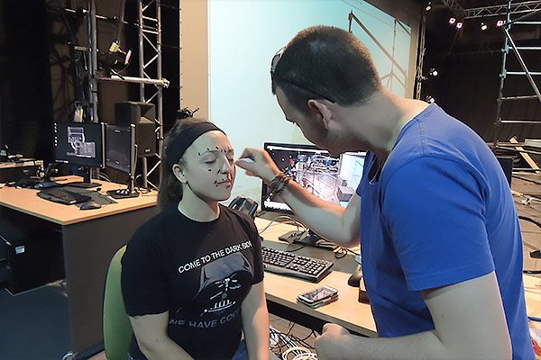 Facial Capture - Marker Application