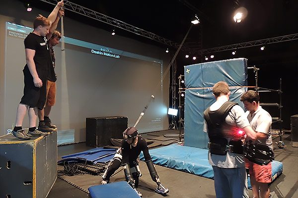 Motion Capture for Stonerunner Film at Deakin University